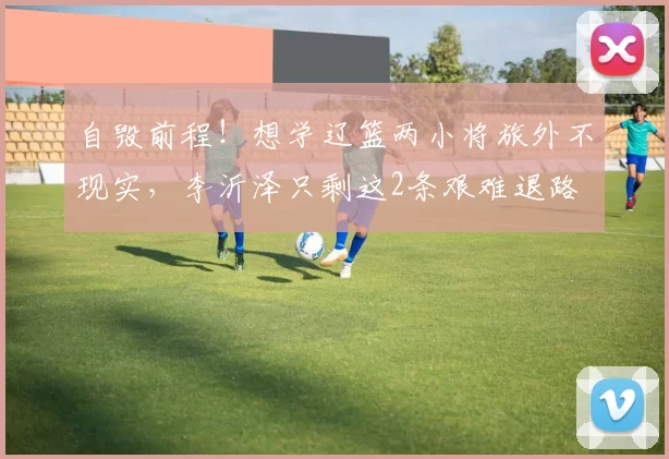 自毁前程!想学辽篮两小将旅外不现实,李沂泽只剩这2条艰难退路