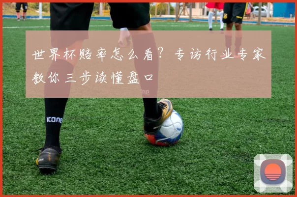 世界杯赔率怎么看?专访行业专家教你三步读懂盘口