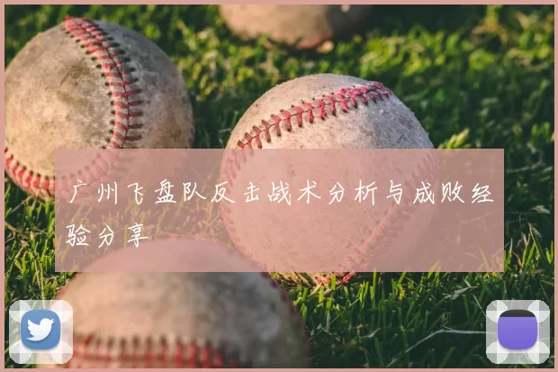 广州飞盘队反击战术分析与成败经验分享