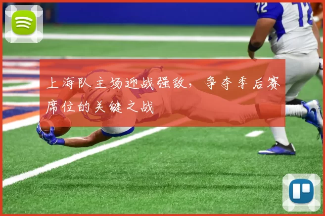 上海队主场迎战强敌，争夺季后赛席位的关键之战